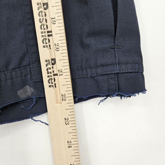 5.11 Tactical Cargo Shorts Mens 34 Ripstop Blue Workwear Security Custom - Picture 5 of 12